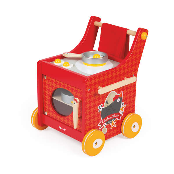 Chariot de cuisine The French Cocotte en bois