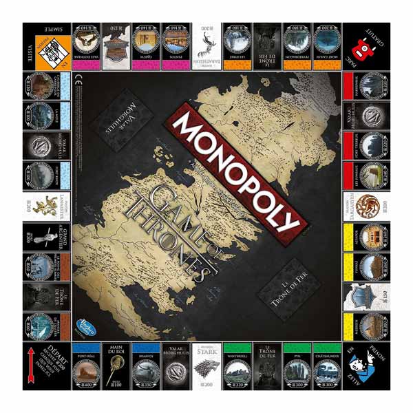 Monopoly game of thrones