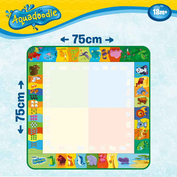 Tapis Aquadoodle classique 4 couleurs