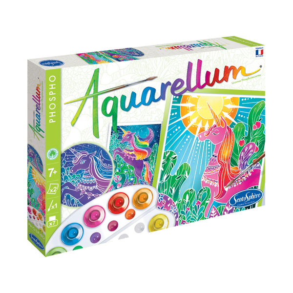 Aquarellum phosphorescent Licornes