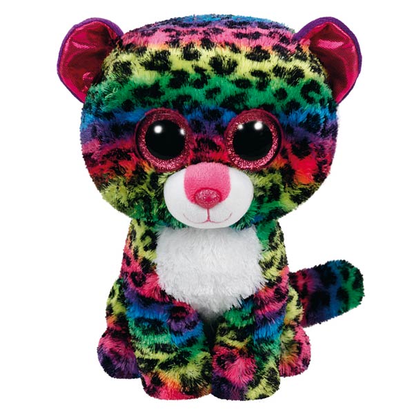 Peluche Beanie Boo s Medium Dotty le Leopard