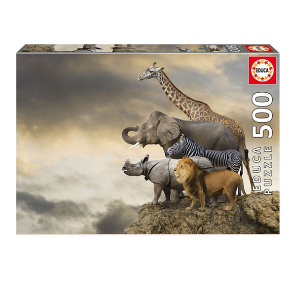 Puzzle 500 pièces Ravensburger : King Jouet, Puzzles adultes