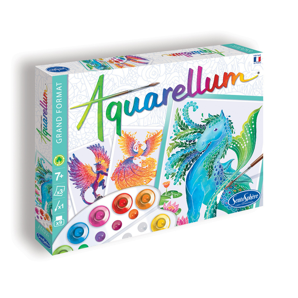 Aquarellum animaux mythiques