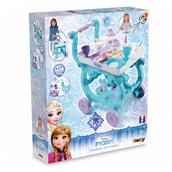 SMOBY La reine des neiges - Marchande de glaces pas cher