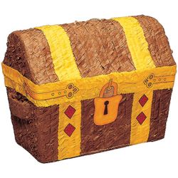 Piñata coffre au trésor