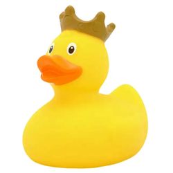 Canard de bain couronne