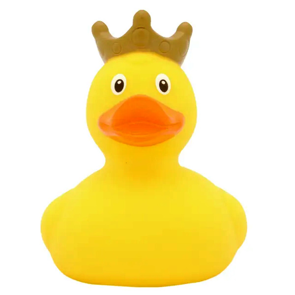 Canard de bain couronne