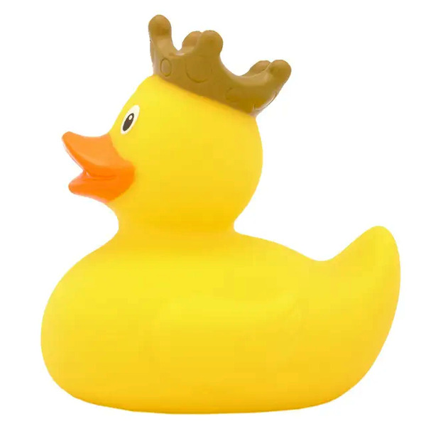 Canard de bain couronne