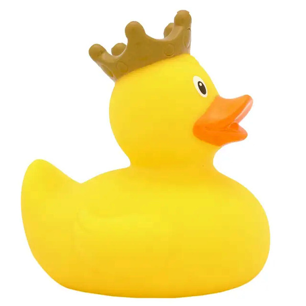 Canard de bain couronne