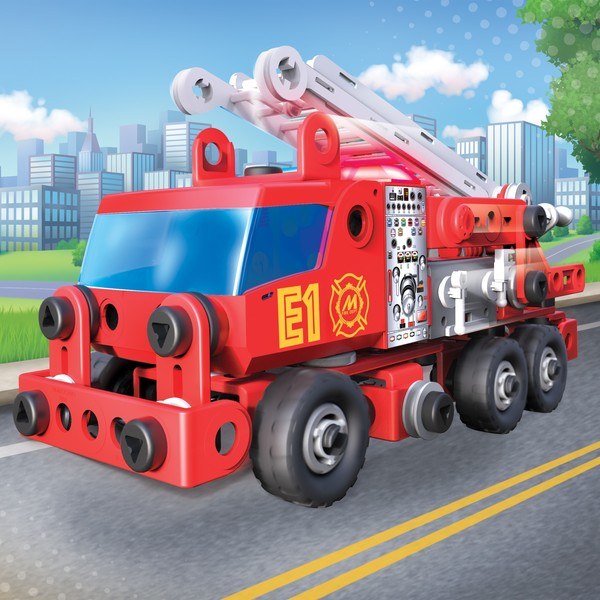  Meccano Junior - Camion de Pompiers Deluxe