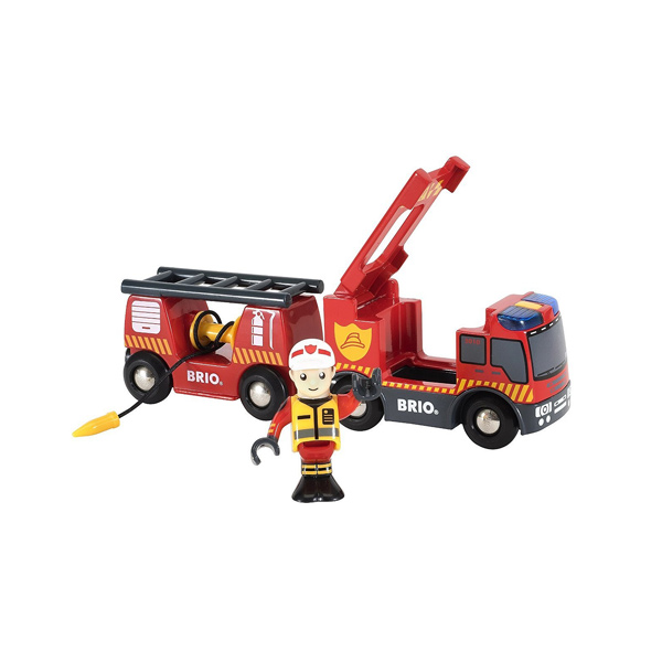 Brio-Camion de pompiers son et lumiere