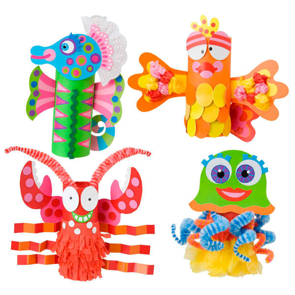 Animaux océan en papier