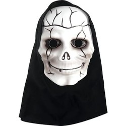 Masque cagoule squelette