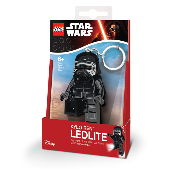 Porteclés led Star Wars kylo ren IQ LEGO King Jouet, Porteclés IQ