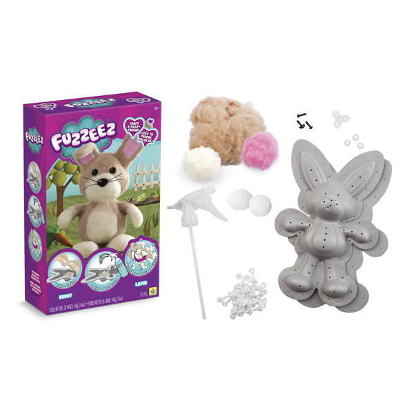 Fuzzeez peluche lapin