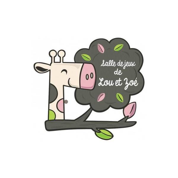 Plaque porte prénom