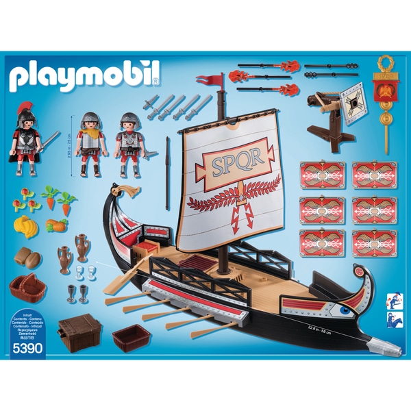 5390 - Playmobil History - Galère Romaine