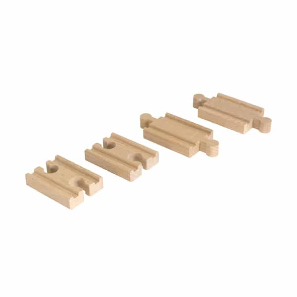 Brio 33393 - Lot de 4 mini rails