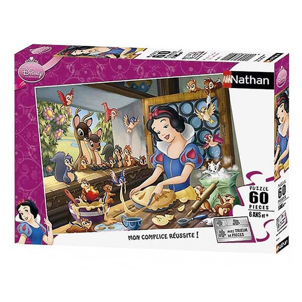 Puzzle 60 pièces Blanche Neige