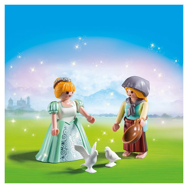 6843-Princesse et servante - Playmobil Princess