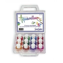 Aquarellum Valisette 12 Encres - Set de Recharge