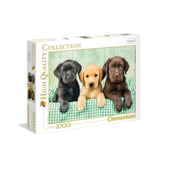 Puzzle 1000 pièces - Chiots Clementoni : King Jouet, Puzzle 500 à 1000  pièces Clementoni - Puzzles