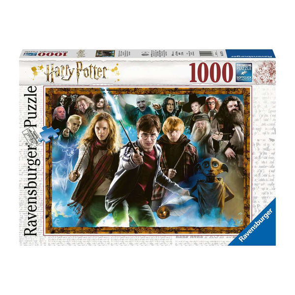 Puzzle 1000 pièces - Harry Potter et les sorciers