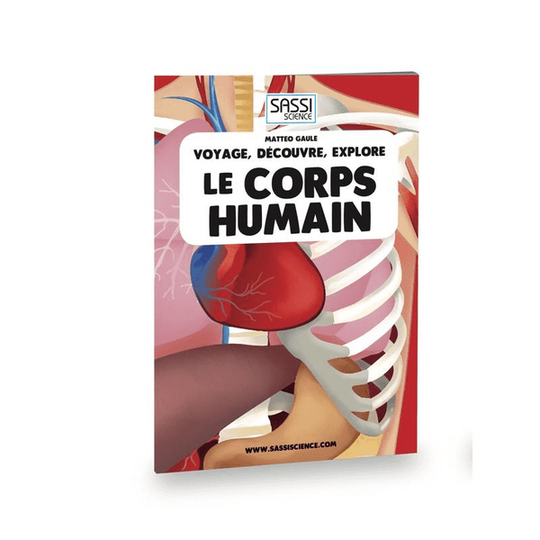 Livre Le corps humain en 2D - Voyage, découvre, explore