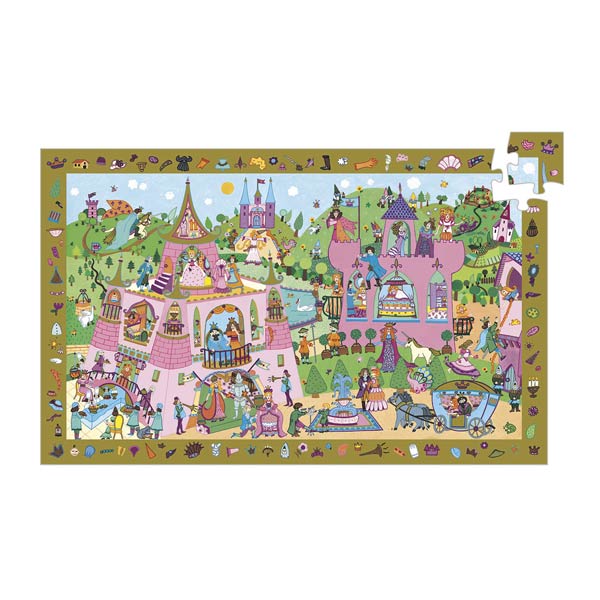 Puzzle d observation 54 pièces princesses