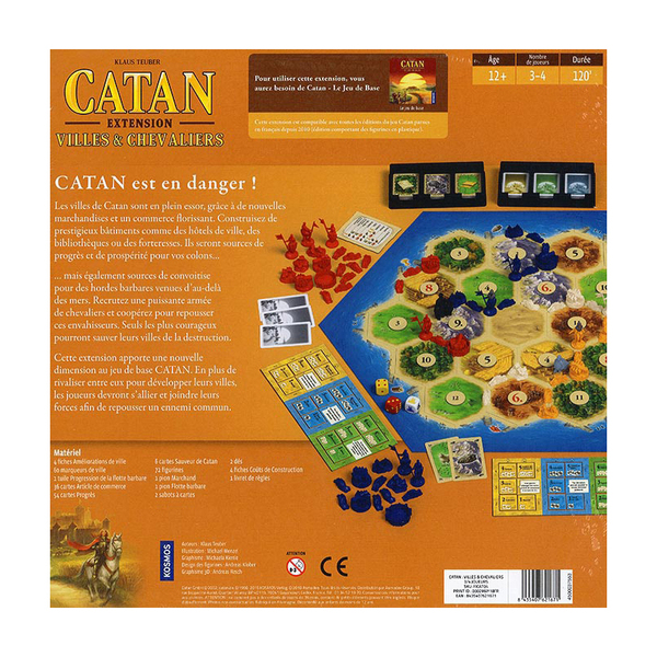 Catan - extension Villes et Chevaliers