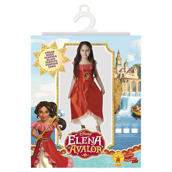 Déguisement Classique Elena D avalor 5/6 ans