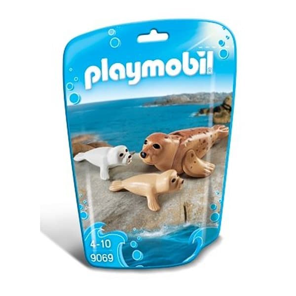 9069 - Phoque et ses petits - Playmobil Family fun