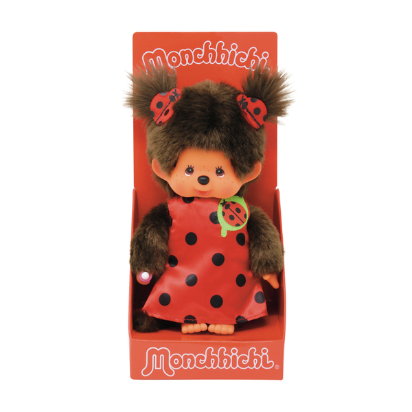 Peluche Monchhichi coccinelle