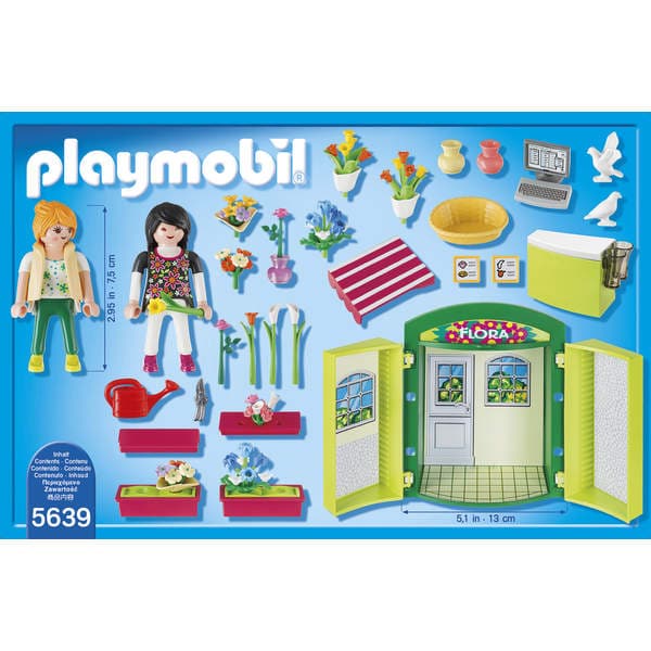 5639- Coffre Fleuriste Playmobil