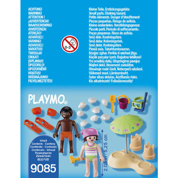 9085 - Enfants et châteaux de sable Playmobil Family Fun