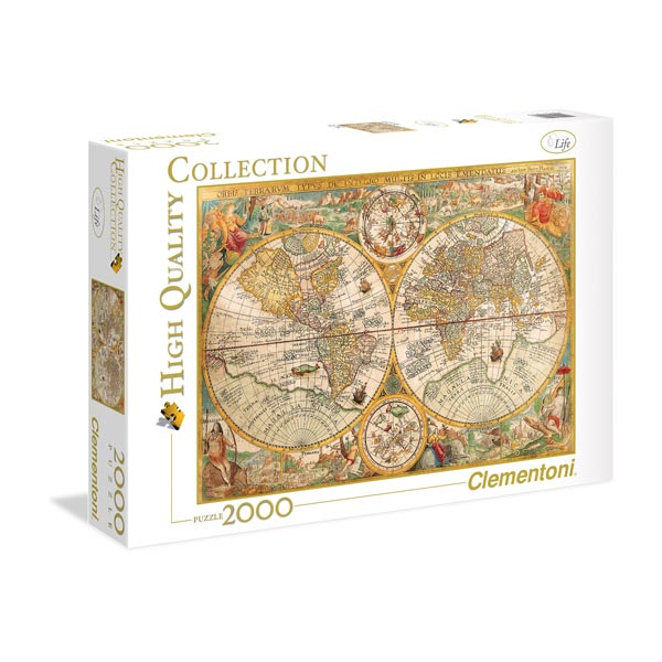 Puzzle 2000 pièces Paris Clementoni : King Jouet, Puzzles adultes