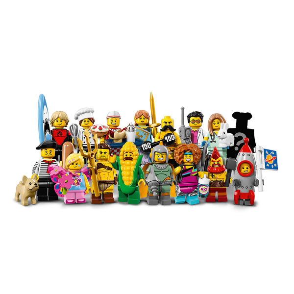 71018 - Mini figurines Lego série 17