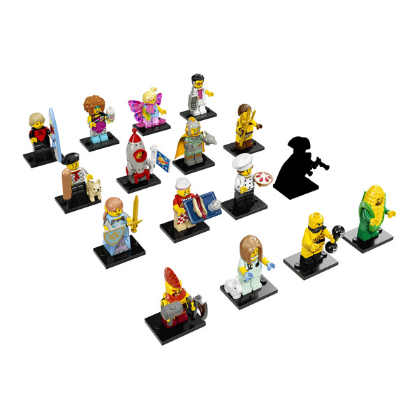 71018 - Mini figurines Lego série 17