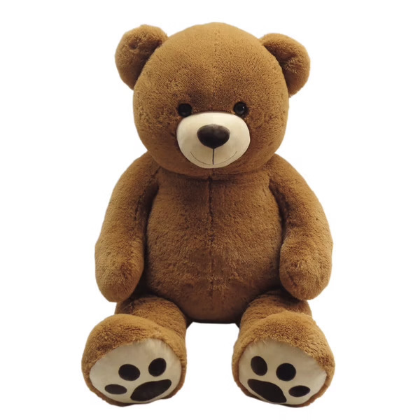 Ours en peluche marron géant 1m30