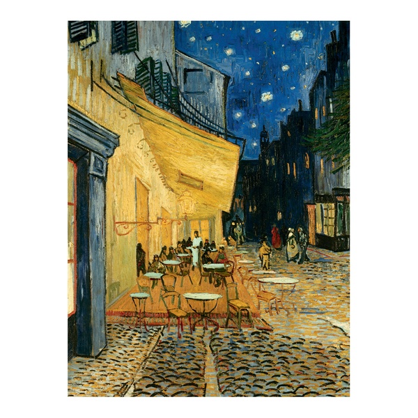 Puzzle 1000 pièces - Terrasse de café, le soir - Van Gogh