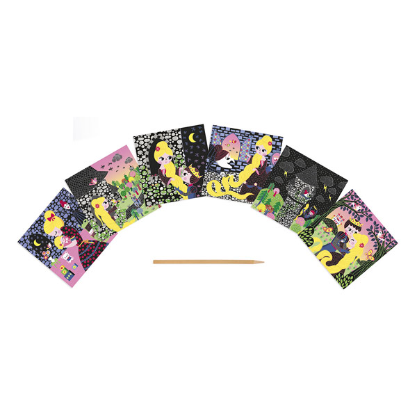 Cartes à gratter Raiponce - Disney Princesses