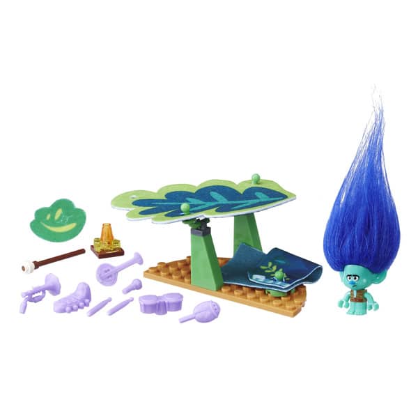 Trolls-Mini set de campement de Branche