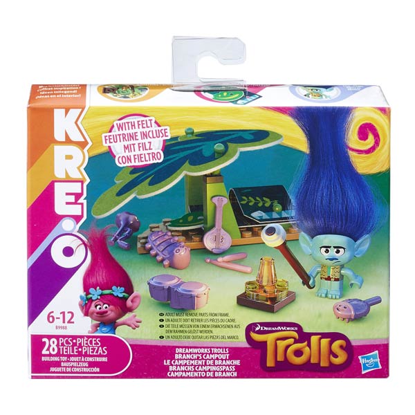 Trolls-Mini set de campement de Branche