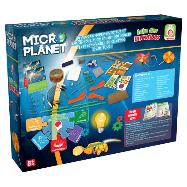 Kit super science 6 en 1 Microplanet : King Jouet, Jeux scientifiques  Microplanet - Jeux et jouets éducatifs
