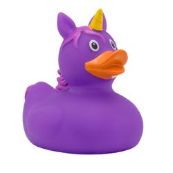 Canard de bain licorne violet