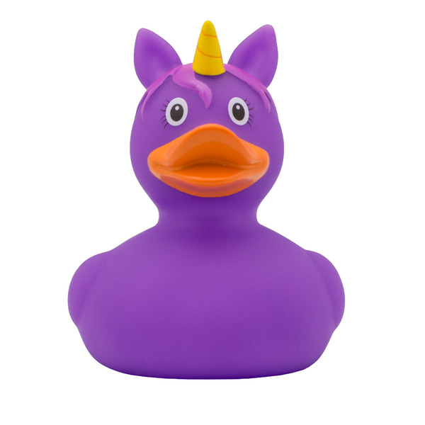 Canard de bain licorne violet