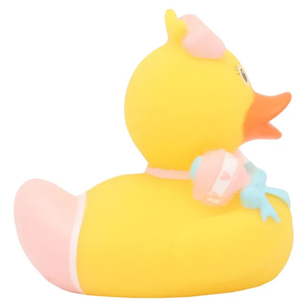 Canard de bain fille bébé