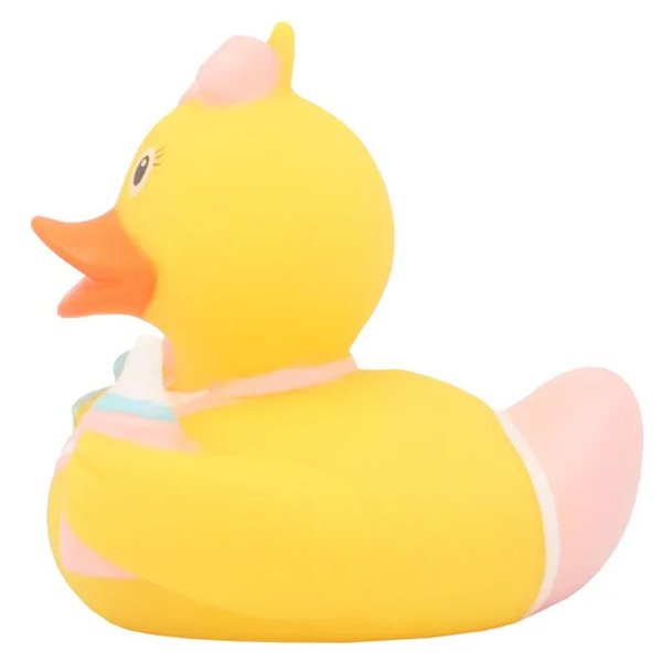 Canard de bain fille bébé