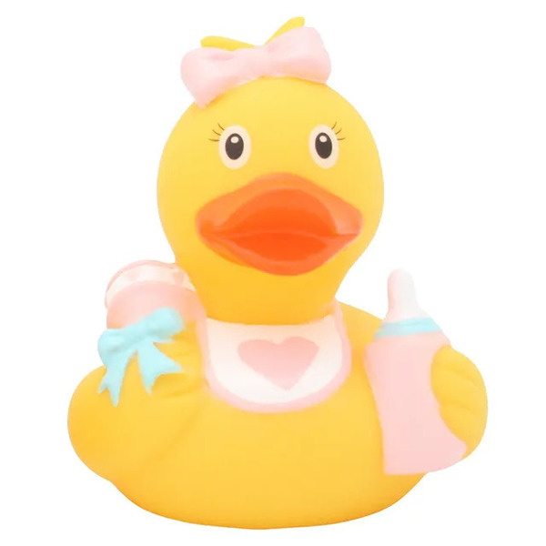 Canard de bain fille bébé