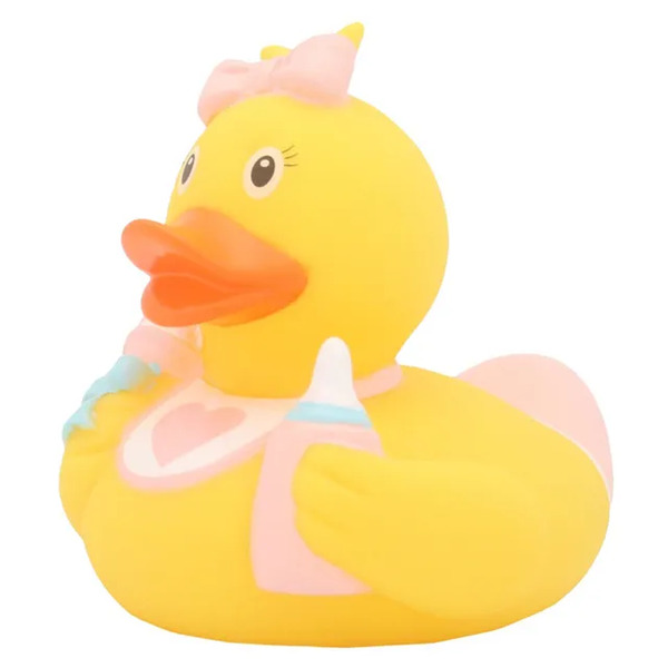 Canard de bain fille bébé